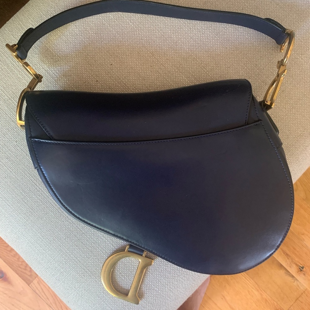 Dior saddle bag with strap - Picture 2 of 11